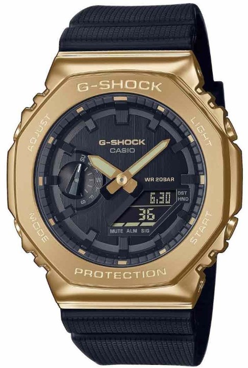 Obrázok z Casio G-Shock G-Steel Black x Gold Series