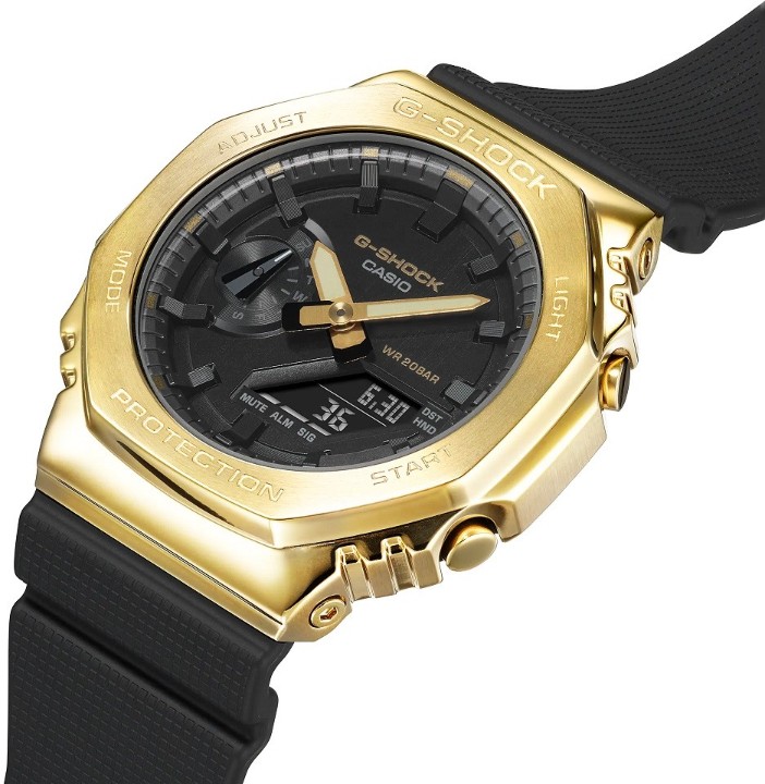 Obrázok z Casio G-Shock G-Steel Black x Gold Series