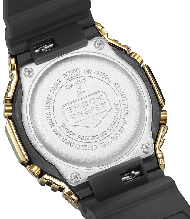 Obrázok z Casio G-Shock G-Steel Black x Gold Series