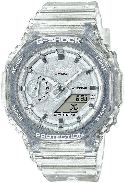 Obrázok z Casio G-Shock Mini Carbon Core Guard Skeleton x Metallic Dial