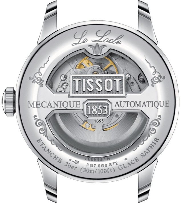 Obrázok z Tissot Le Locle Powermatic 80 Open Heart