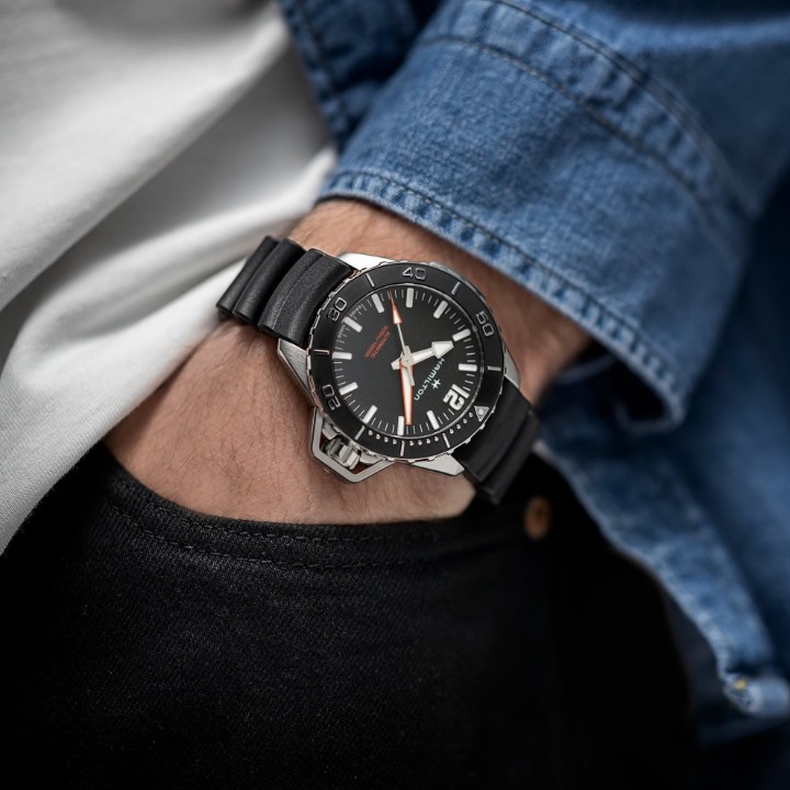 Obrázok z Hamilton Khaki Navy Frogman Auto