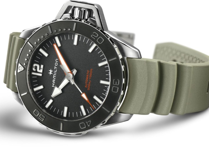 Obrázok z Hamilton Khaki Navy Frogman Auto