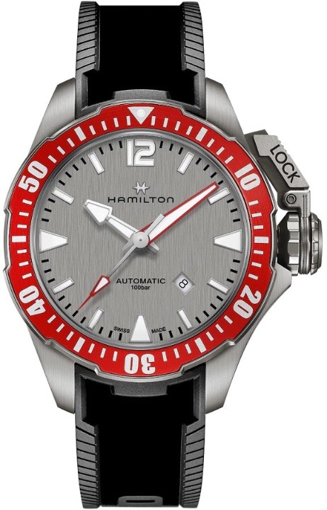 Obrázok z Hamilton Khaki Navy Frogman Titanium Auto