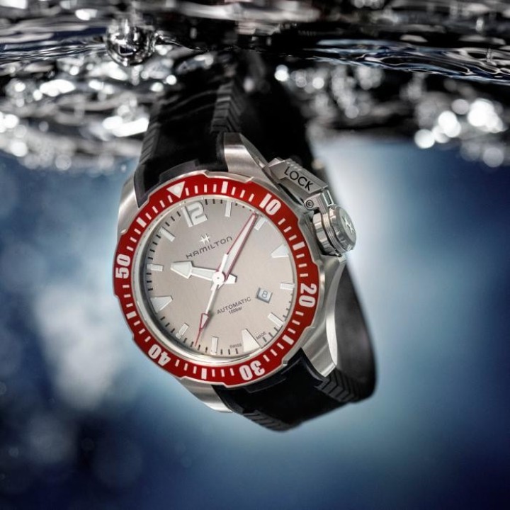 Obrázok z Hamilton Khaki Navy Frogman Titanium Auto