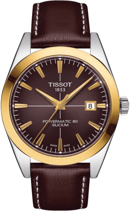 Obrázok z Tissot Gentleman Powermatic 80 Silicium 18k Gold Bezel