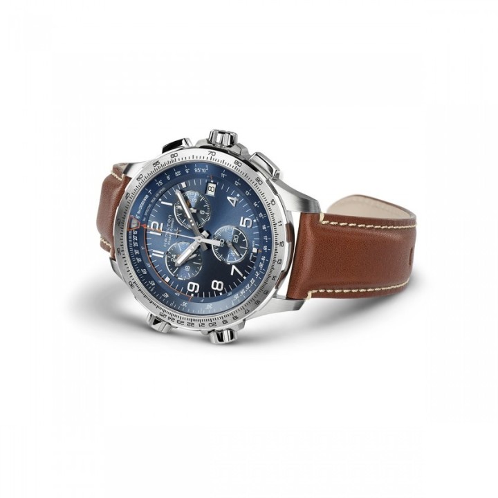 Obrázok z Hamilton Khaki Aviation X-Wind GMT Chrono Quartz