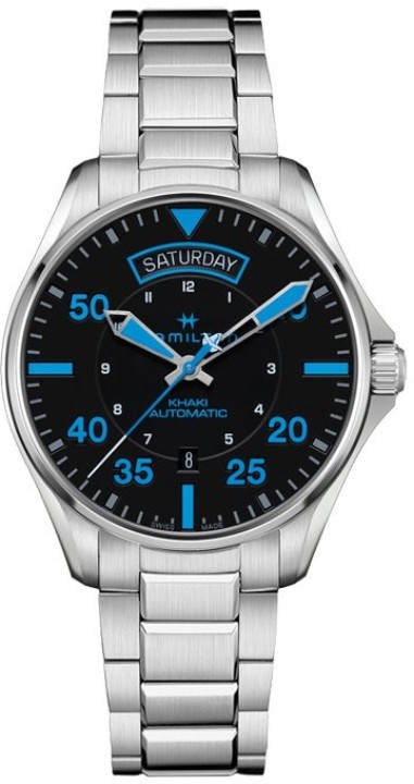 Obrázok z Hamilton Khaki Aviation Pilot Day Date Air Zermatt