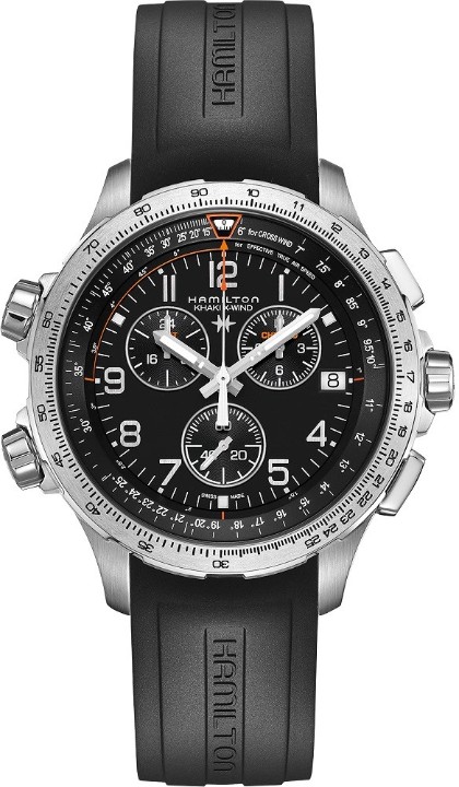 Obrázok z Hamilton Khaki Aviation X-Wind GMT Chrono Quartz