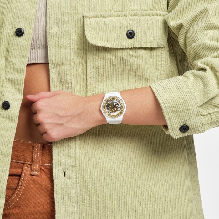 Obrázok z Swatch Golden Rings White