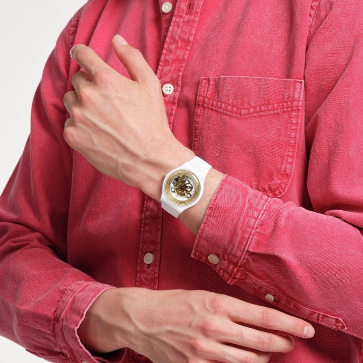 Obrázok z Swatch Golden Rings White