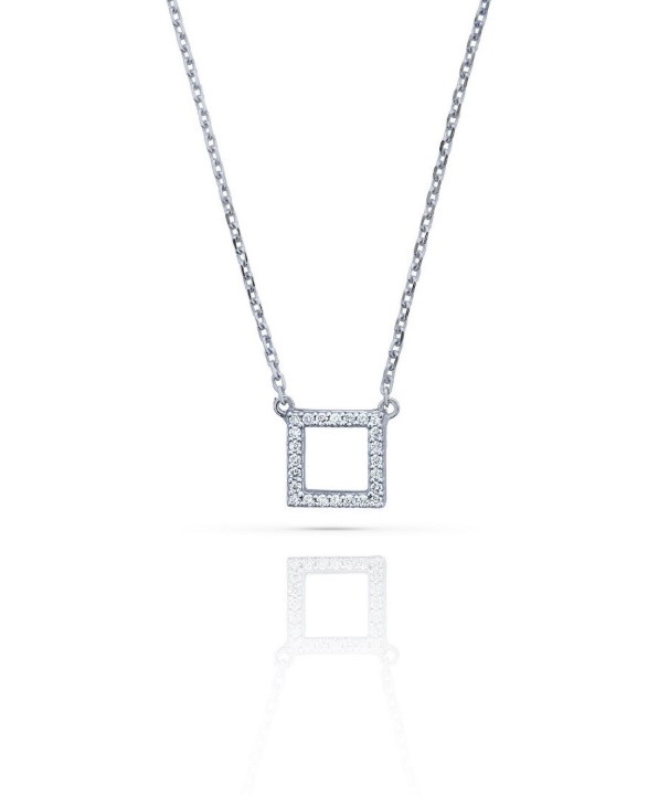 Obrázok z Náhrdelník LOEE Pure z bieleho zlata s diamantmi