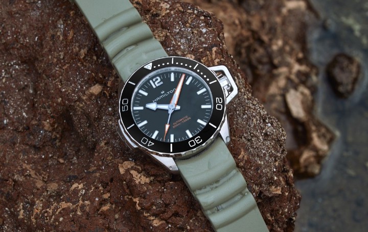 Obrázok z Hamilton Khaki Navy Frogman Auto
