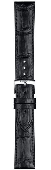 Obrázok z Kožený remienok čierny imit. allig. 20/18