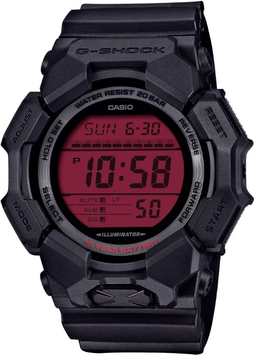 Obrázok z Casio G-Shock Carbon Core Guard Black and Bold Red