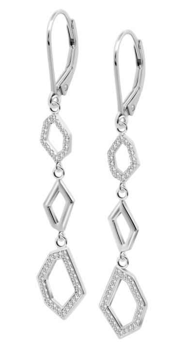 Obrázok z LOTUS SILVER náušnice PURE ESSENTIAL