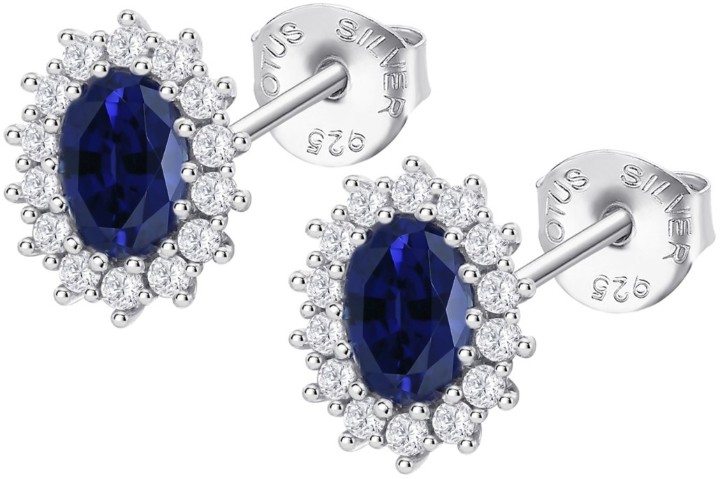 Obrázok z Náušnice Lotus Silver Colors