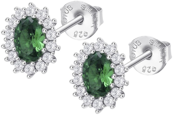 Obrázok z Náušnice Lotus Silver Colors