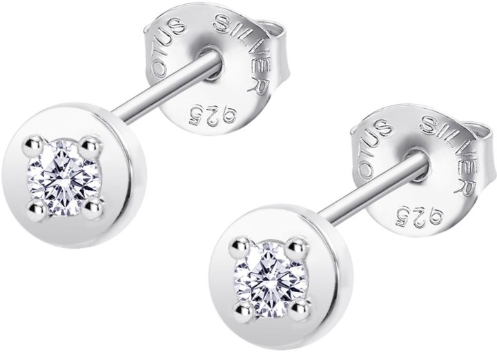 Obrázok z Náušnice Lotus Silver Essentials