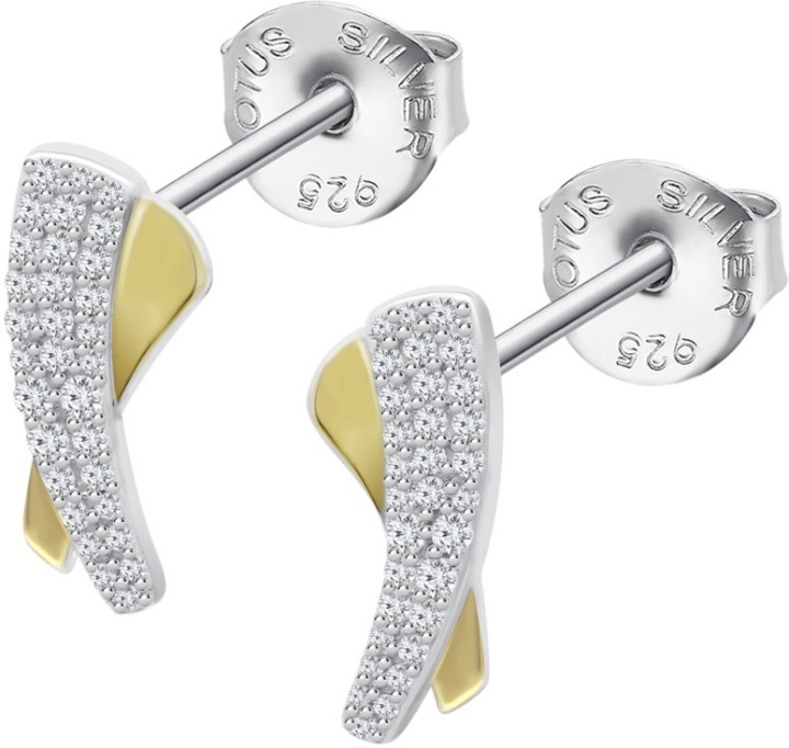 Obrázok z Náušnice Lotus Silver Beyond Classics