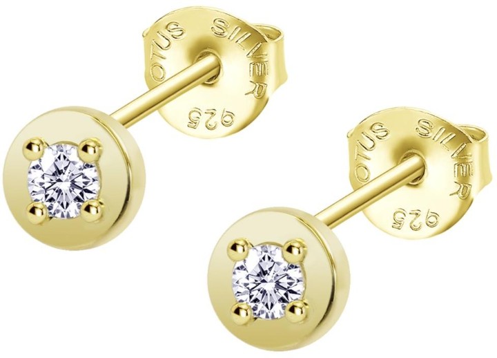 Obrázok z Náušnice Lotus Silver Essentials