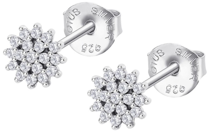 Obrázok z LOTUS SILVER náušnice 