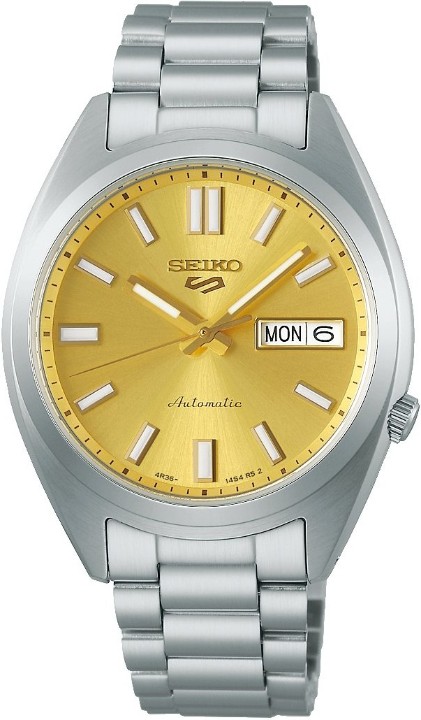 Obrázok z Seiko 5 Sports SNXS ‘Gold Cufflinks’