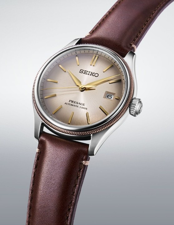 Obrázok z Seiko Presage Classic Upcycled Leather Strap Limited Edition