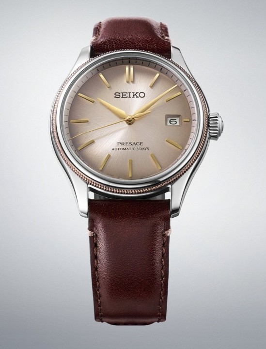 Obrázok z Seiko Presage Classic Upcycled Leather Strap Limited Edition
