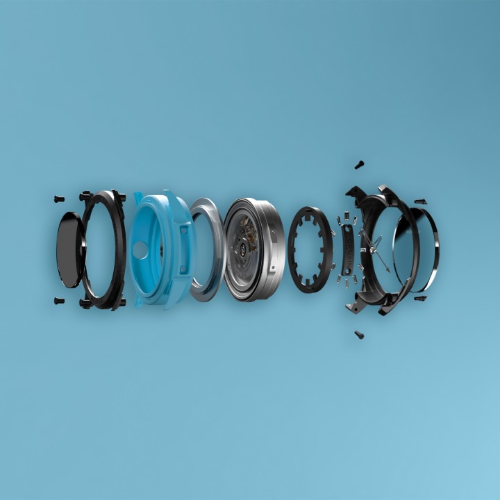 Obrázok z NORQAIN Independence Wild One Skeleton Sky Blue