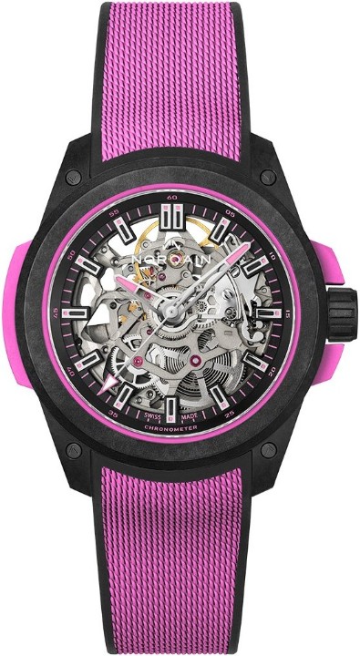 Obrázok z NORQAIN Independence Wild One Skeleton Hyper Pink