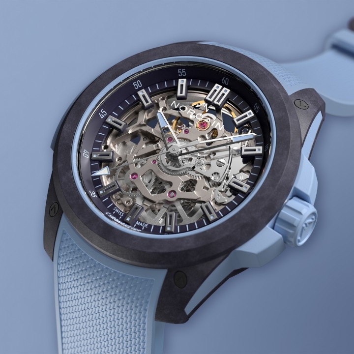 Obrázok z NORQAIN Independence Wild One Skeleton Ice Blue XS strap