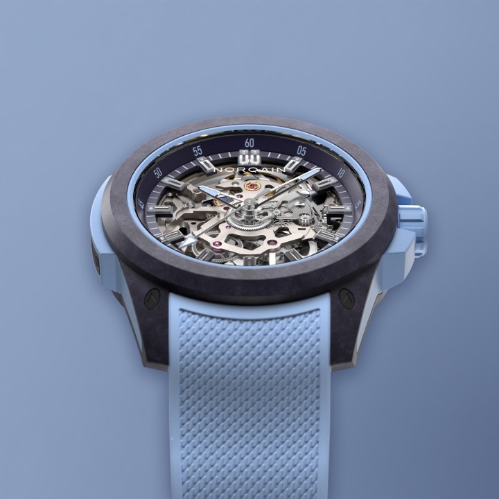 Obrázok z NORQAIN Independence Wild One Skeleton Ice Blue XS strap