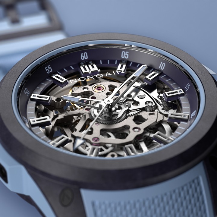 Obrázok z NORQAIN Independence Wild One Skeleton Ice Blue XS strap