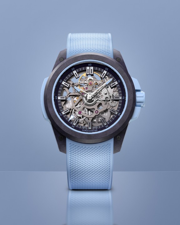 Obrázok z NORQAIN Independence Wild One Skeleton Ice Blue XS strap