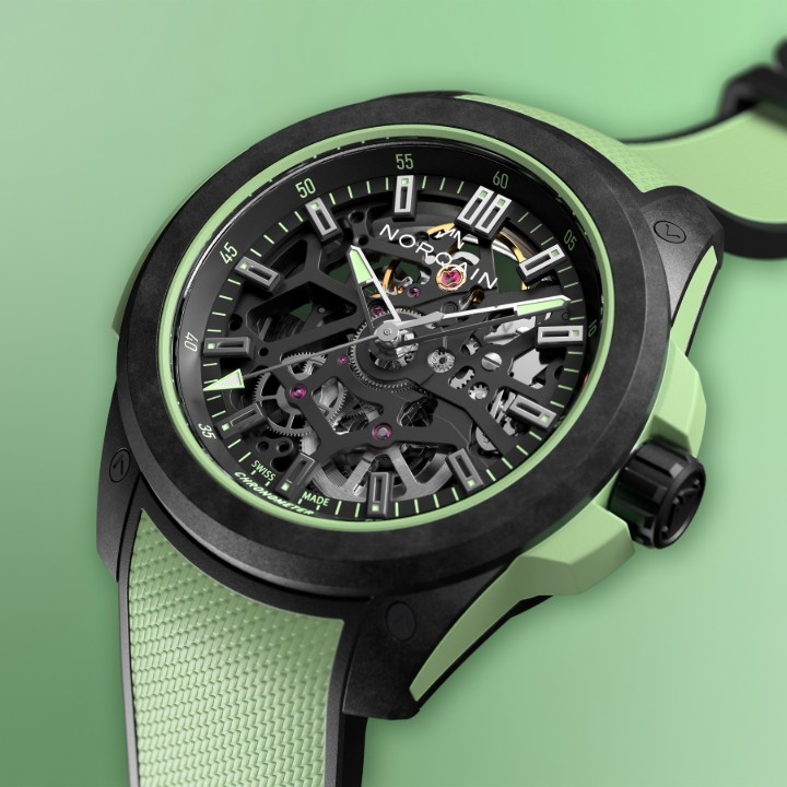 Obrázok z NORQAIN Independence Wild One Skeleton Mint Limited Edition XS strap