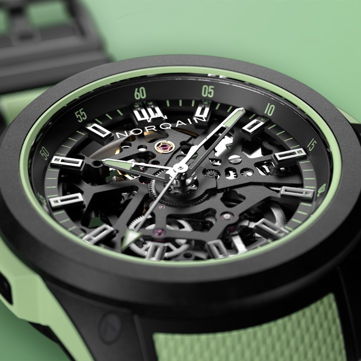 Obrázok z NORQAIN Independence Wild One Skeleton Mint Limited Edition XS strap