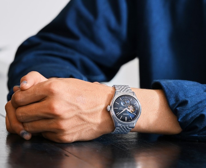 Obrázok z Seiko Presage Classic „Ai-Iro“ Open Heart