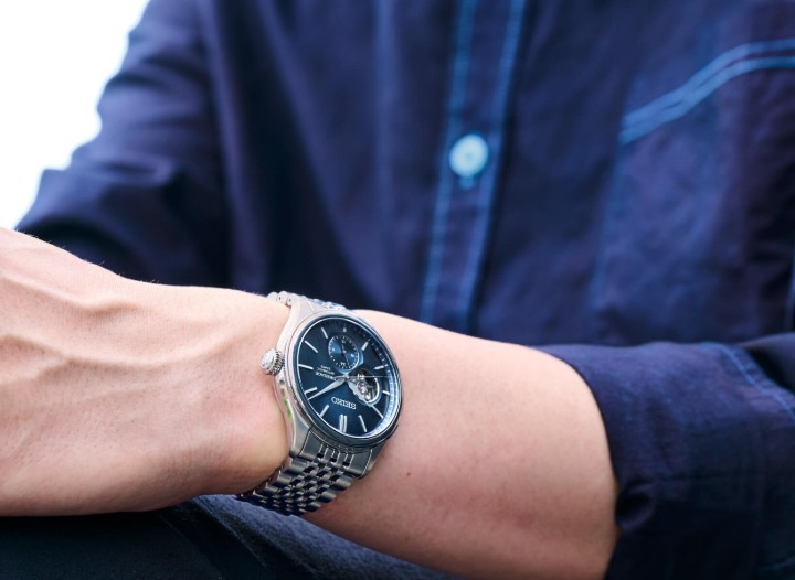 Obrázok z Seiko Presage Classic „Ai-Iro“ Open Heart