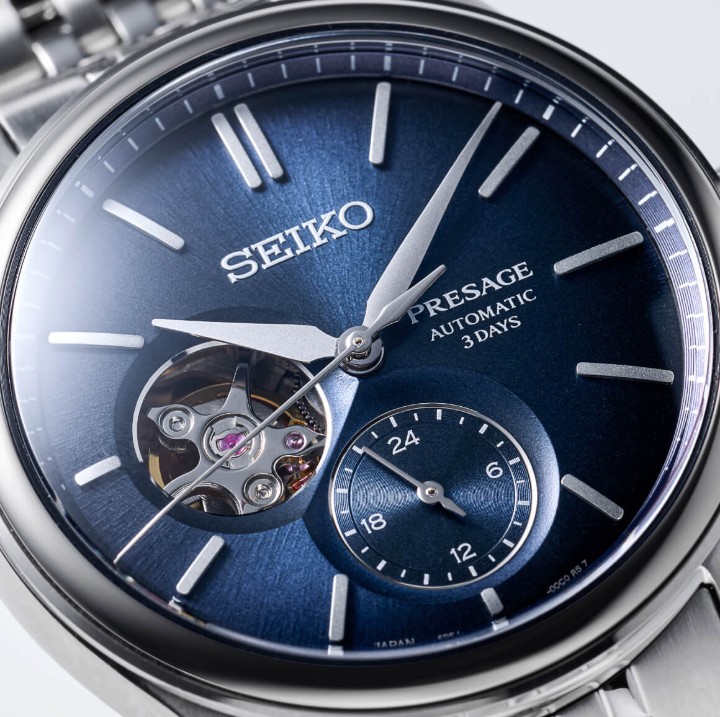 Obrázok z Seiko Presage Classic „Ai-Iro“ Open Heart
