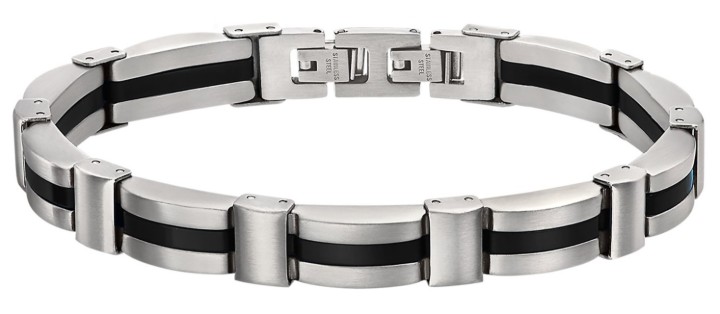 Obrázok z Pánský náramek Lotus Style Men in Black