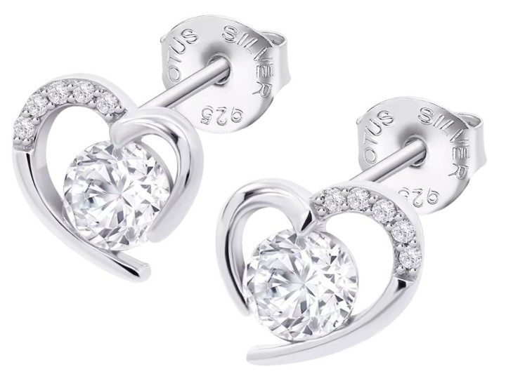 Obrázok z LOTUS SILVER náušnice MOMENTS