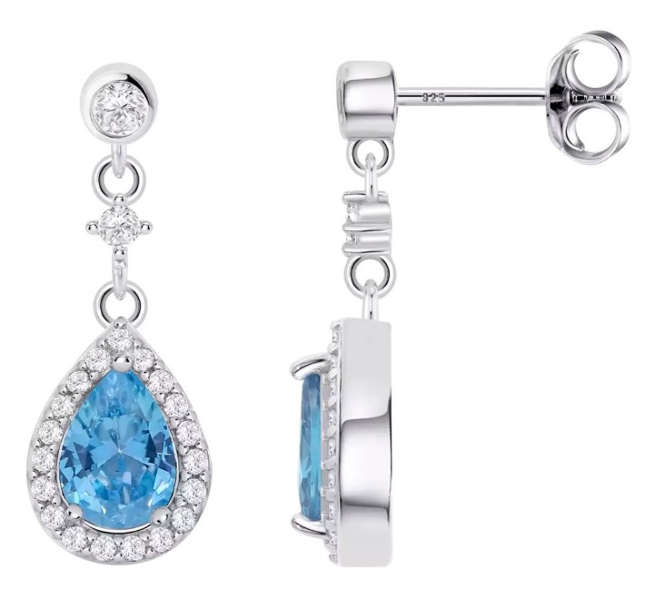 Obrázok z LOTUS SILVER náušnice 