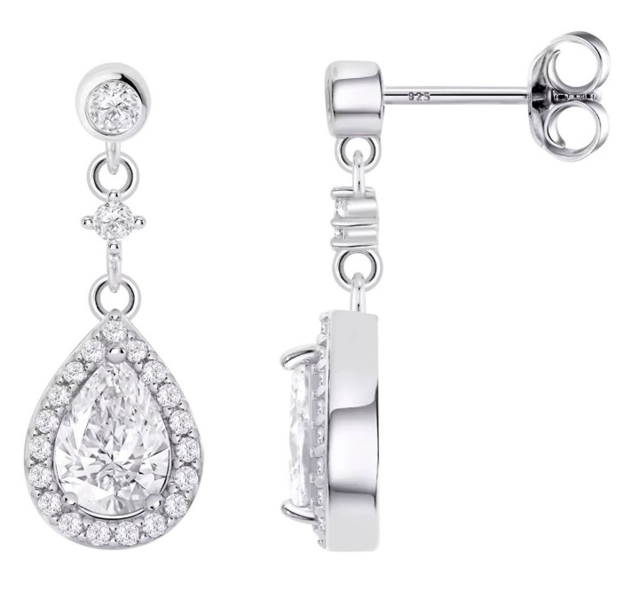 Obrázok z LOTUS SILVER náušnice PURE ESSENTIAL