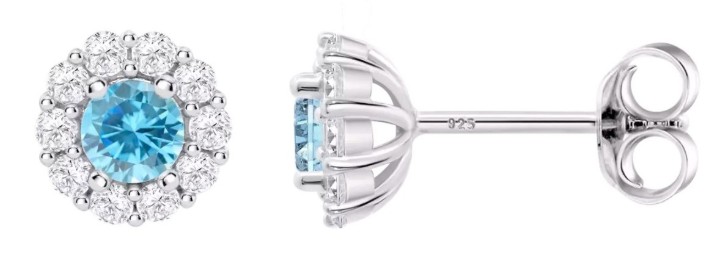 Obrázok z LOTUS SILVER náušnice 