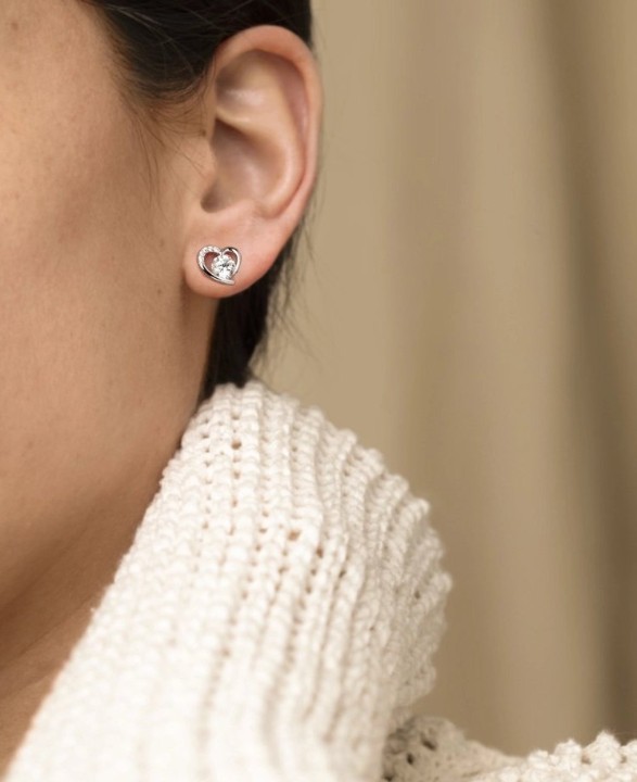 Obrázok z LOTUS SILVER náušnice MOMENTS