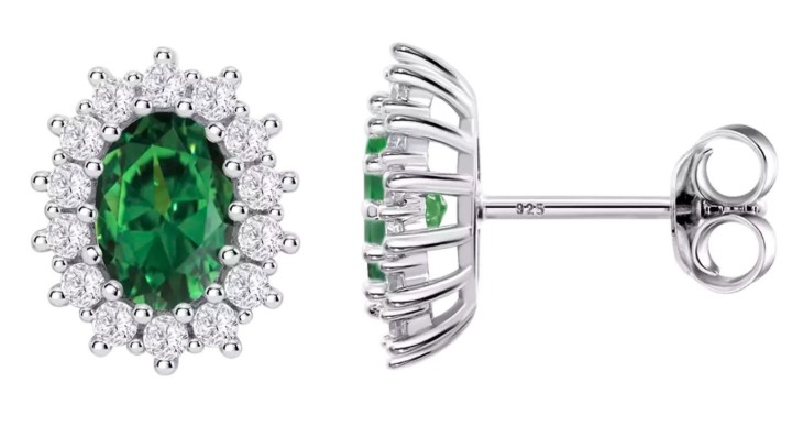 Obrázok z Náušnice Lotus Silver Colors