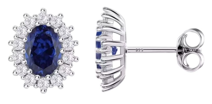 Obrázok z Náušnice Lotus Silver Colors