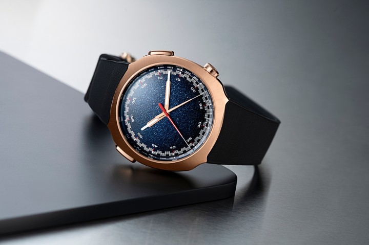 Obrázok z H. Moser & Cie Streamliner Flyback Chronograph Automatic Midnight Blue Fumé