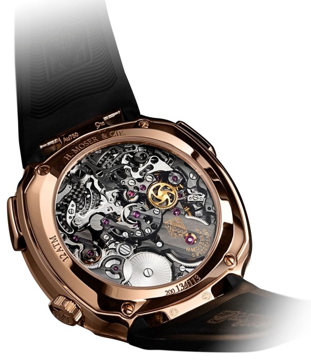 Obrázok z H. Moser & Cie Streamliner Flyback Chronograph Automatic Midnight Blue Fumé